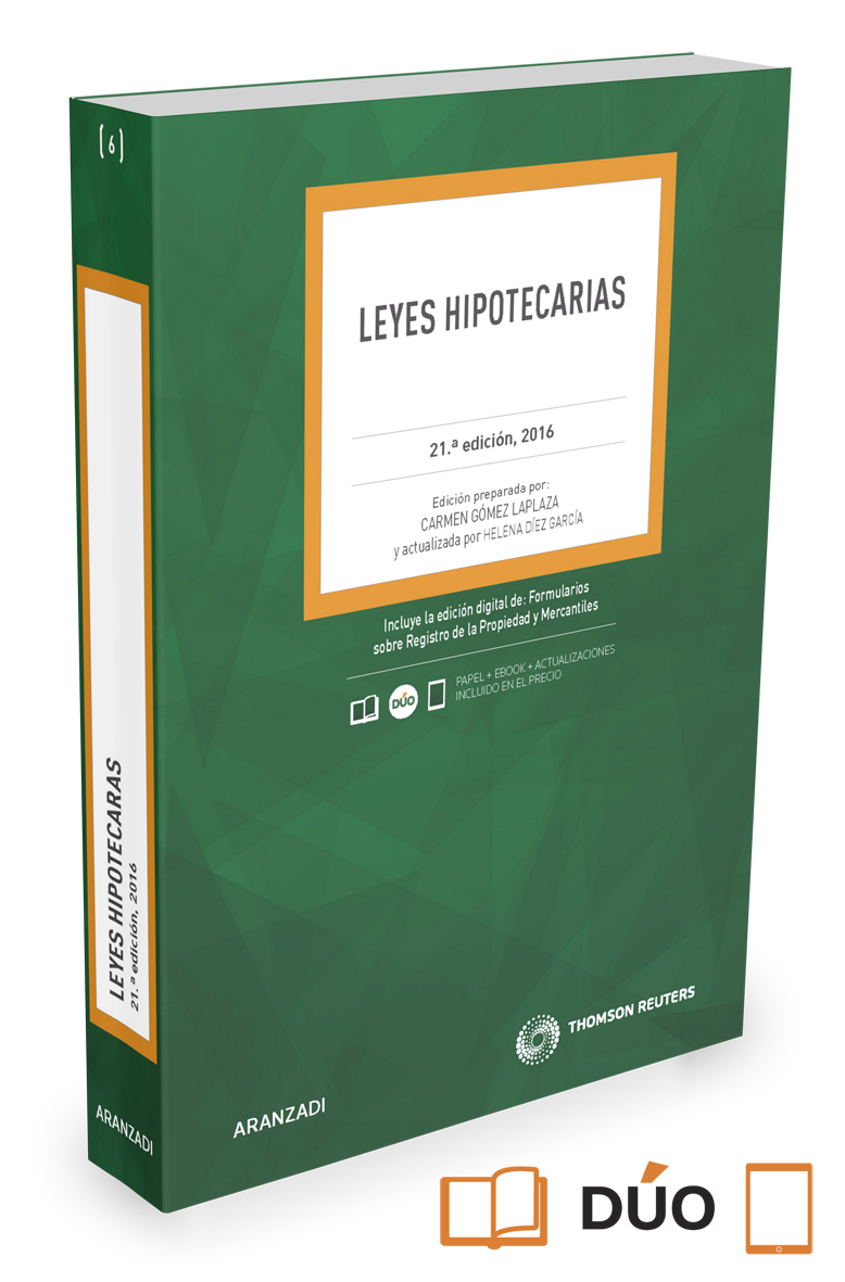 Leyes Hipotecarias (Papel + e-book)