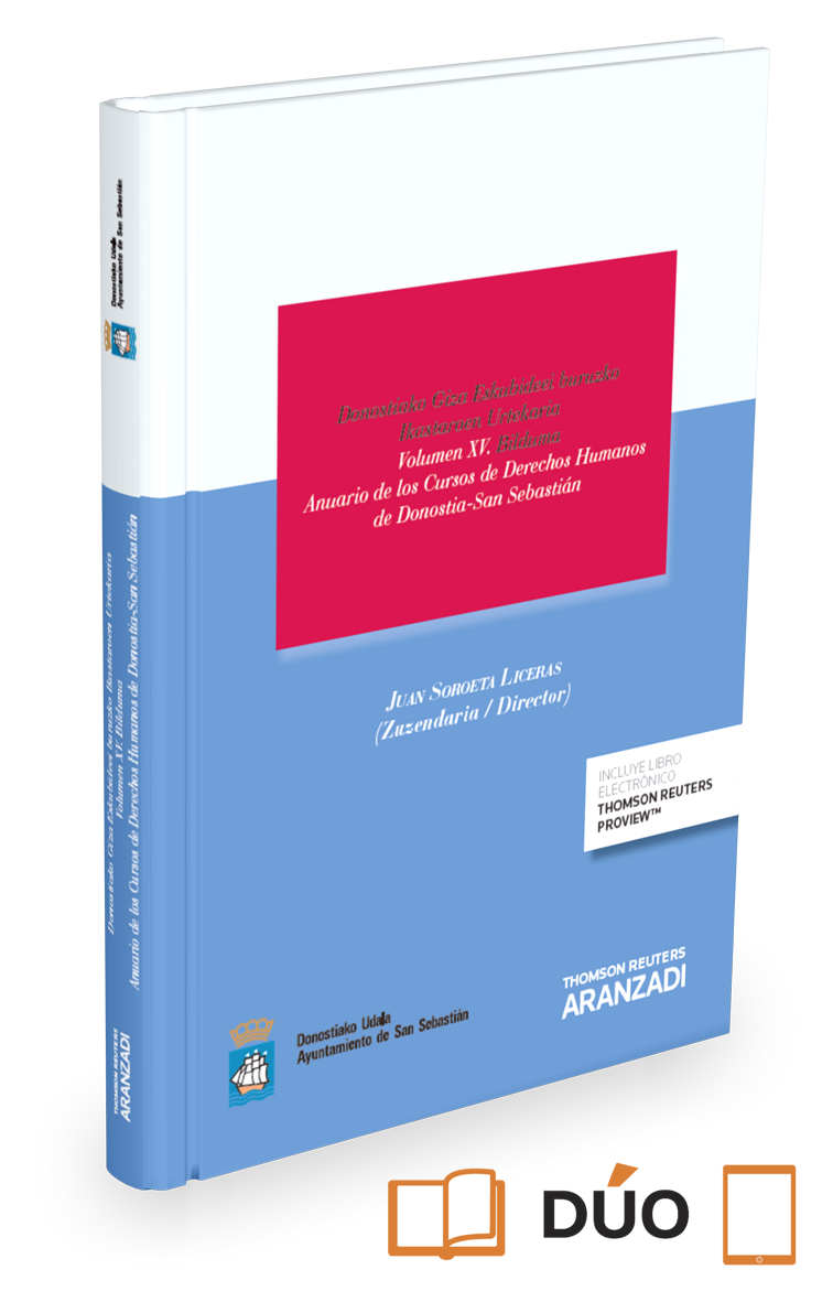 Anuario de los cursos de derechos humanos de Donostia-San Sebastián (Papel + e-book)
