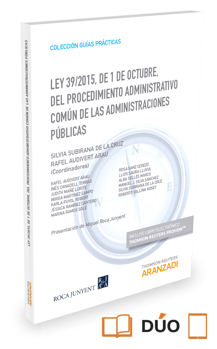 Ley 39/2015, de 1 de octubre, del Procedimiento Administrativo Común de las Administraciones Públicas (Papel + e-book)