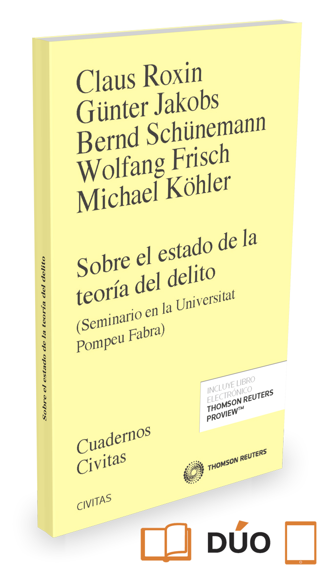 Sobre el Estado de la Teoría del Delito (Papel + e-book)