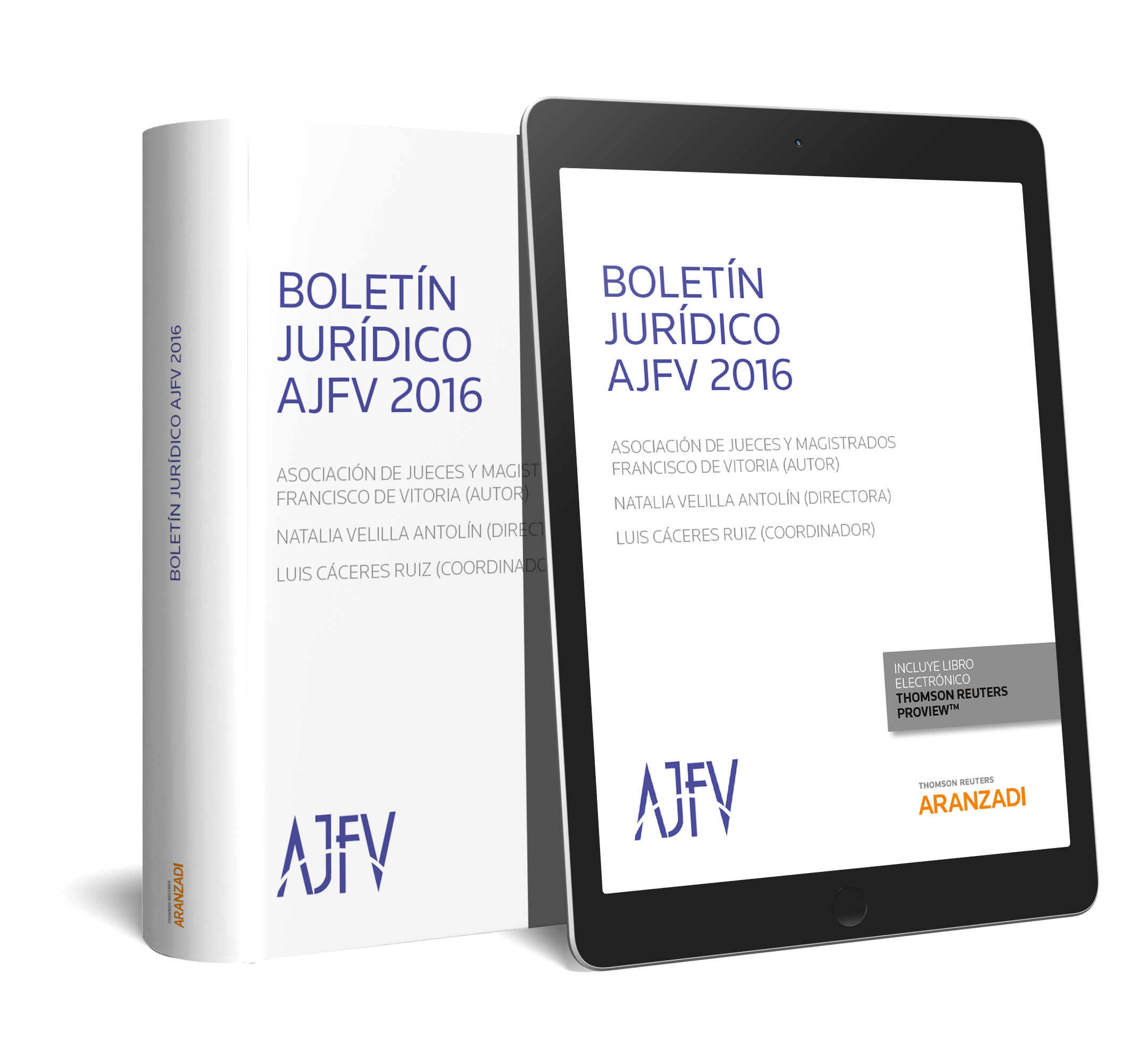 Boletín jurídico AJFV 2016 (Papel + e-book)