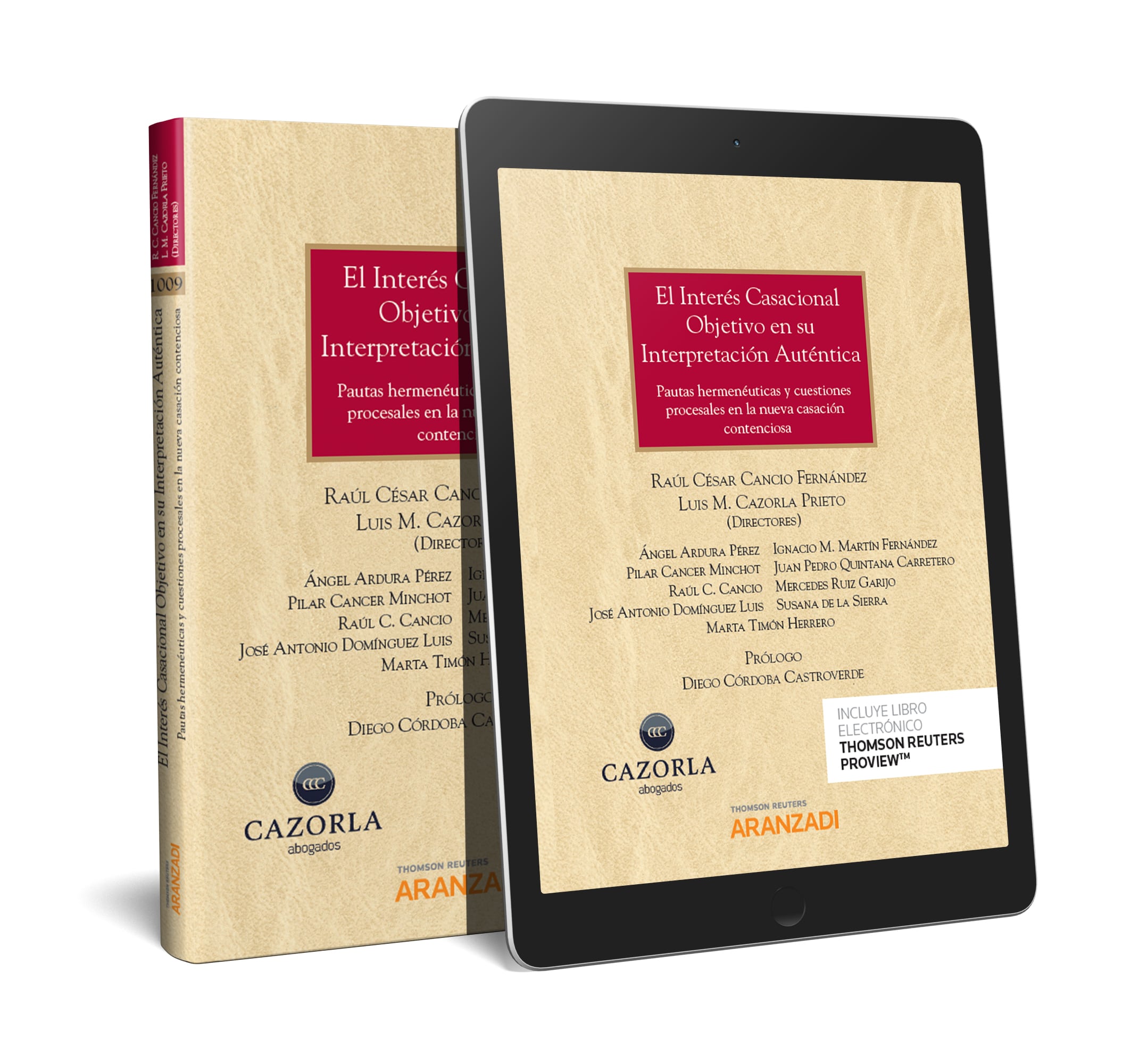 El interés casacional objetivo en su interpretación auténtica (Papel + e-book)