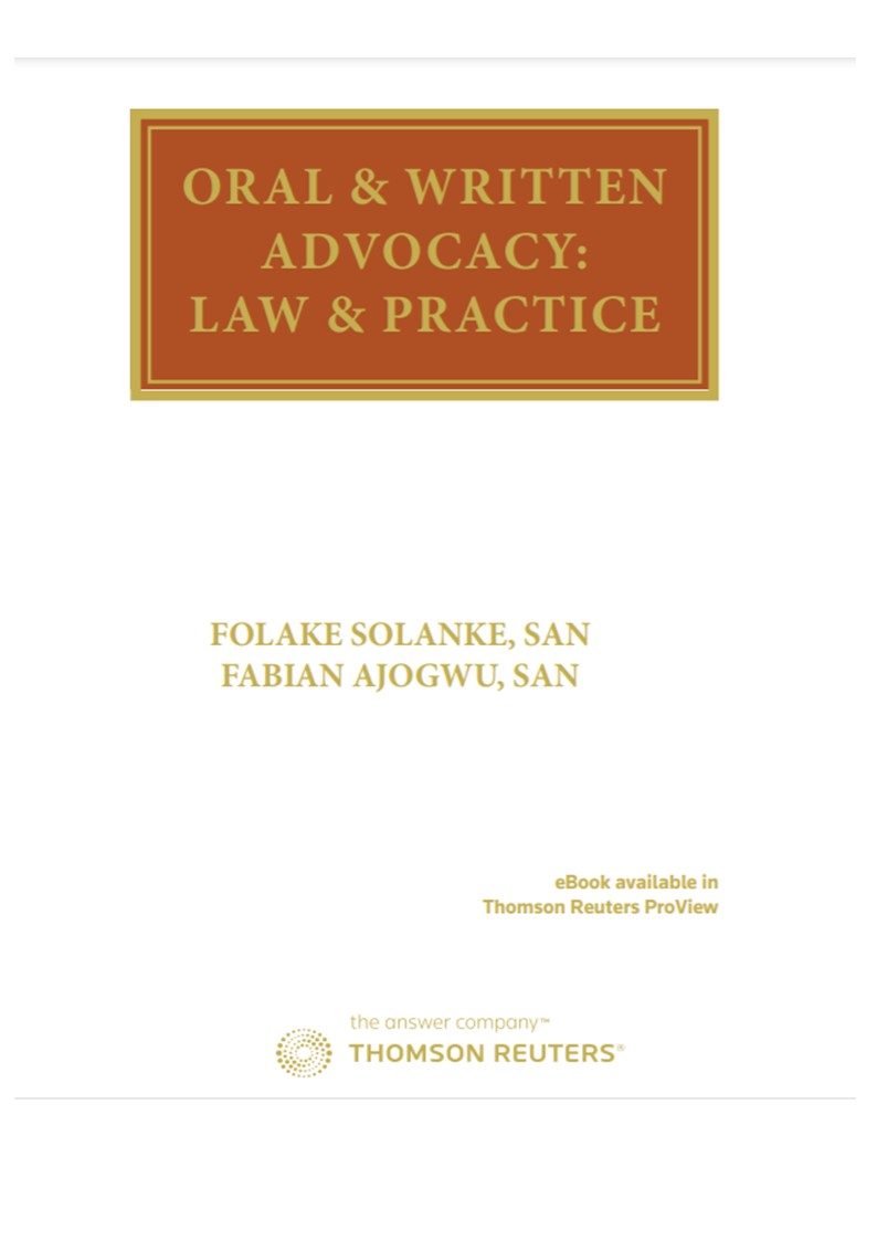 Oral & written advocacy: law & practice (Papel + e-book)