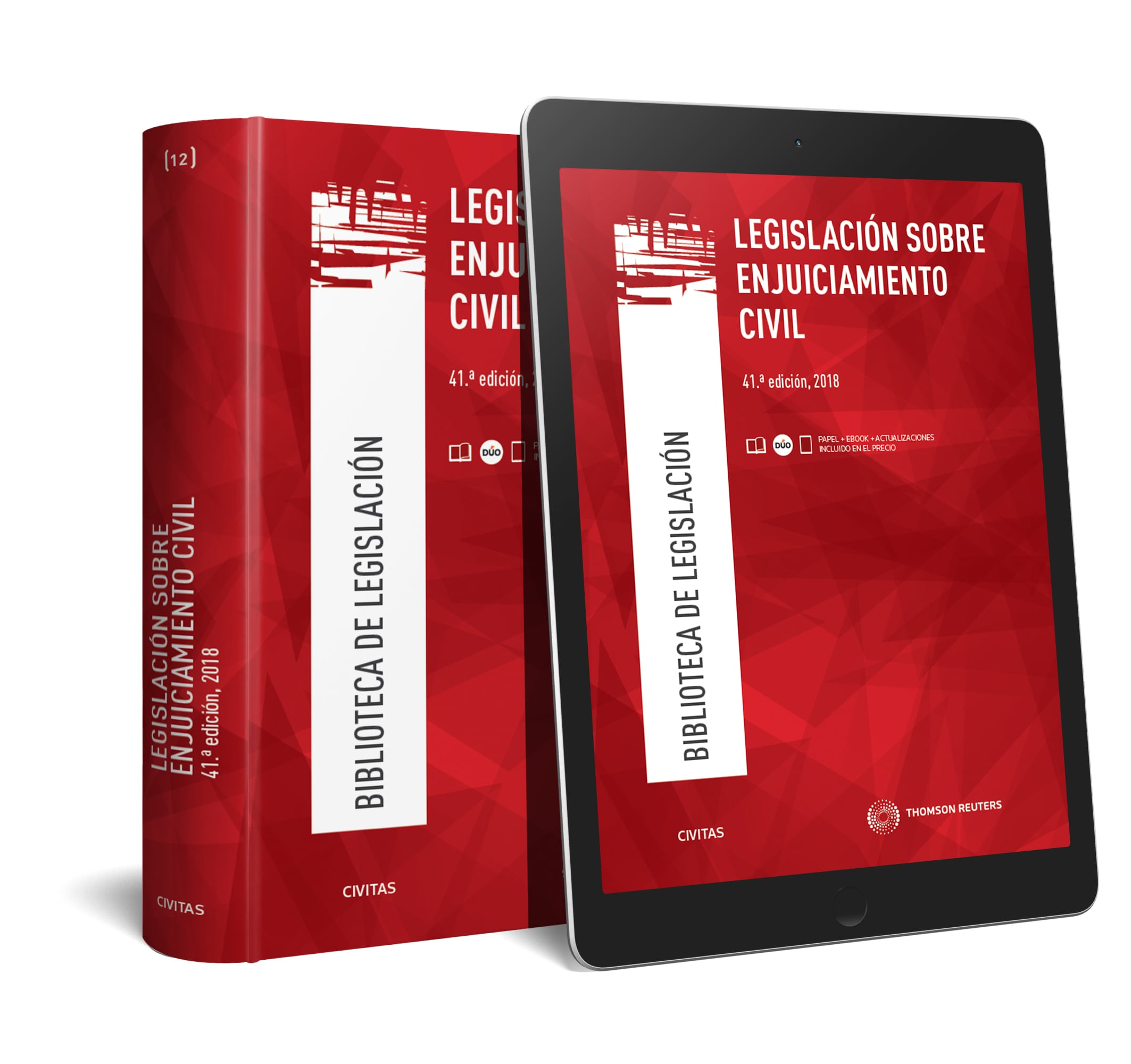 Legislación sobre Enjuiciamiento Civil (Papel + e-book)
