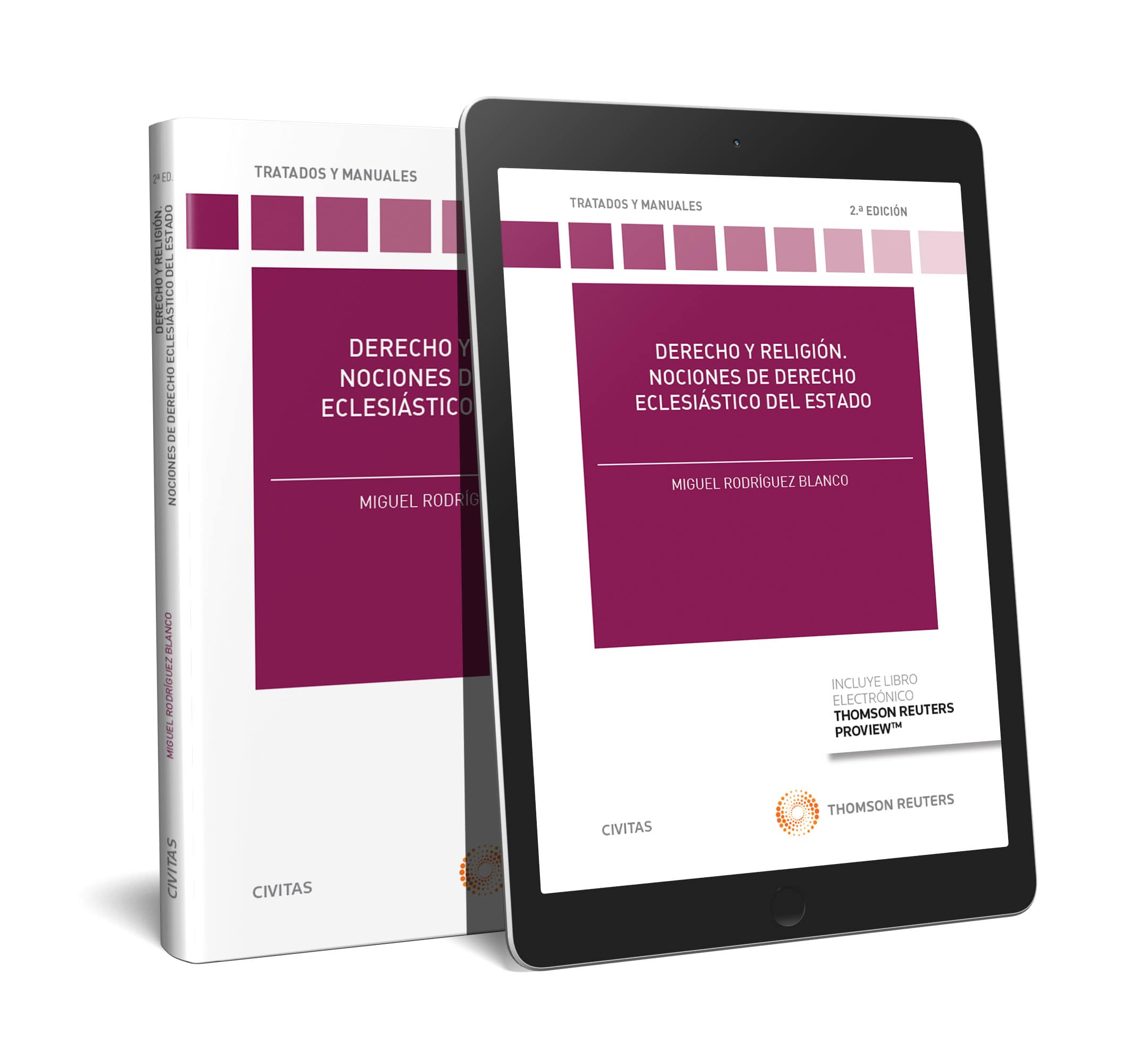 Derecho y religión. Nociones de derecho eclesiástico del estado (Papel + e-book)