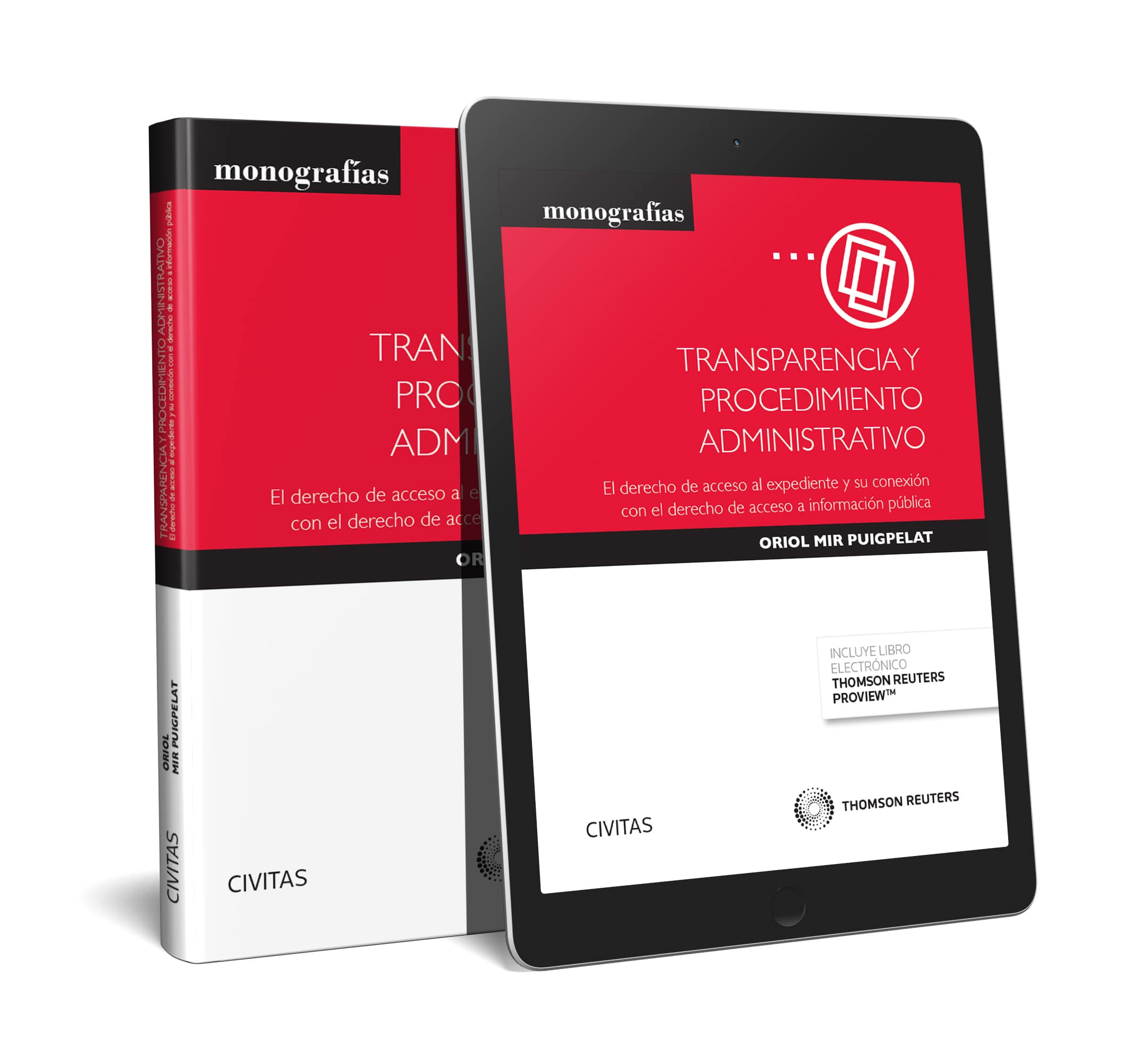 Transparencia y procedimiento administrativo (Papel + e-book)
