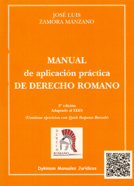 Manual de aplicación práctica de derecho romano