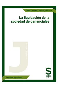 La liquidación de la sociedad de gananciales