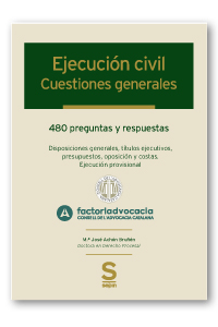 Ejecución civil: cuestiones generales