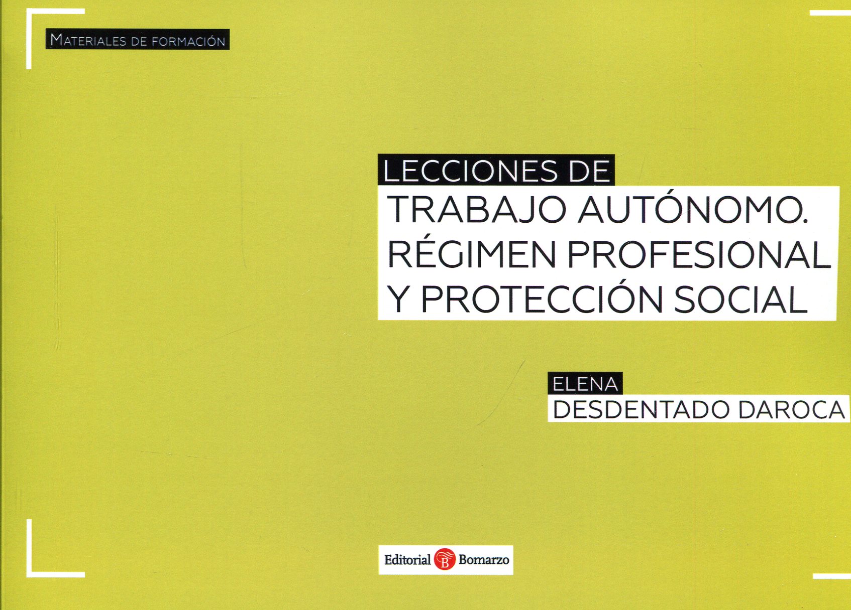 Lecciones de trabajo autónomo,